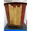 Image 2 : Vintage Canada Post Neighborhood Mailbox 24" x 18" X12" Bottom Rusted Out but Displays Well