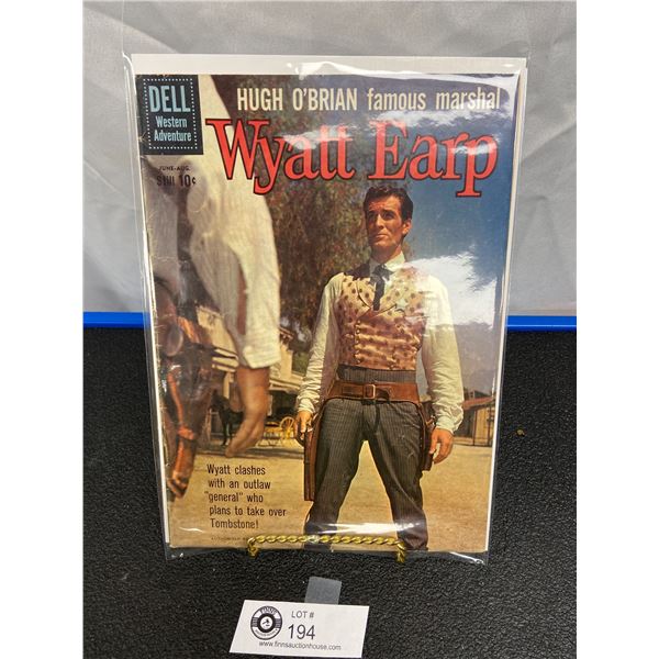 Dell Comics Western Adventure Wyatt Earp on Board in Bag