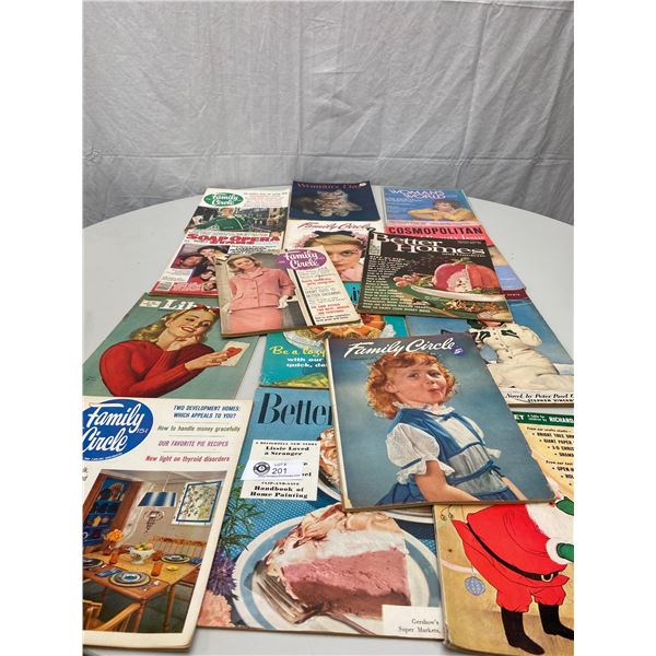Nice Lot of 50's Fashion Magazines etc