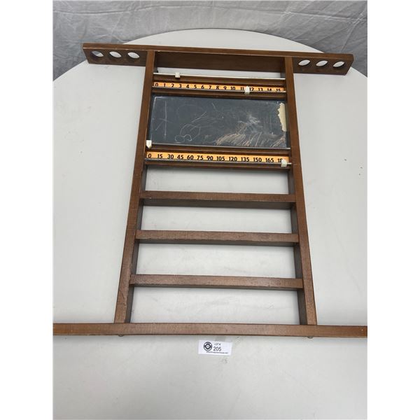 Vintage Pool Chalkboard Holder