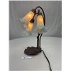Image 3 : Very Nice Good Working Order  Tulip Table Lamp