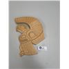 Image 1 : West Coast Eagle and Salmon Carving Signed by Artist