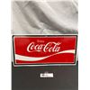 Image 1 : Vintage Enjoy Coca Cola Metal Sign 16.25' x 7"