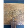 Image 3 : Vintage Pair of Beautiful Wooden Whittemore Sheep Wool Cotton Carding Combs -Paddle Brushes in Nice 