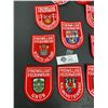 Image 3 : Lot of 12 Rare German Fire Fighting Patches. All Different