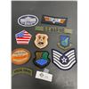 Image 1 : Lot of 10 Military Related Patches All Different