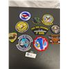 Image 1 : Lot of 10 Military Related Patches All Different