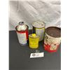 Image 2 : Lot of 4 Vintage Tins