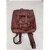 Image 1 : Vintage Quality Made Leather Backpack
