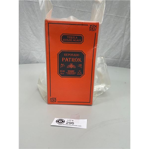 Sealed In Package Unopened Dan Akryod Autographed Box of His Reposido Patron Tequilla