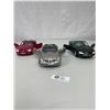 Image 2 : Lot of 3 1;18 Scale Diecast Cars Jaguar, and 2 Mercedes