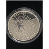 Image 2 : Royal Canadian Mint 2014 $3 Fine Silver Coin  Spider & Web