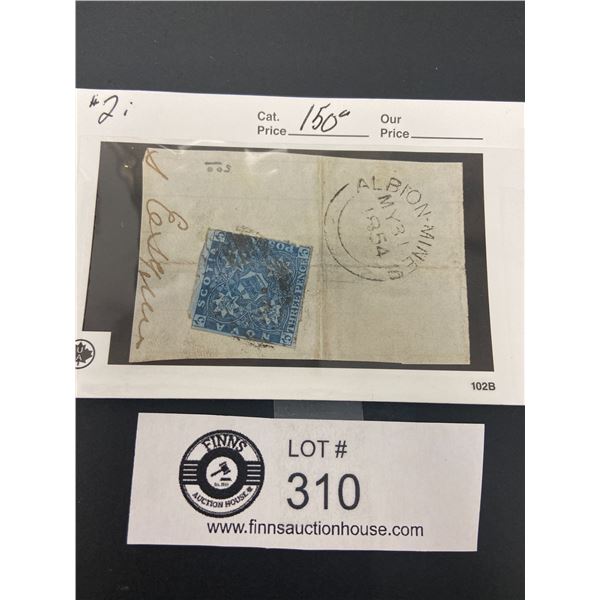 Nova Scotia Stamp #2i Pence Issue (1851)