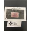 Image 1 : Canada Stamp Official #O10 Train Ferry ( 1949) $1 O.H.M.S.
