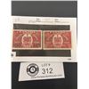 Image 1 : Lot of 2 Canada Special Delivery Stamps #E61935 20 Cents Plus #E9 1939 10 Cents MNH