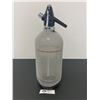 Image 1 : Mid Century Modern Seltzer Bottle with Metal Mesh