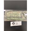 Image 1 : Bank of Canada 1954 Devil's Face $1 Bank Note In Used Condition with Holder