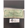 Image 2 : Bank of Canada 1954 Devil's Face $1 Bank Note In Used Condition with Holder