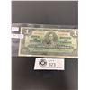 Image 1 : Bank Of Canada 1937 $1 Bank Note With Holder