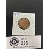 Image 1 : 1876H Canada Large Penny in Cardboard Holder