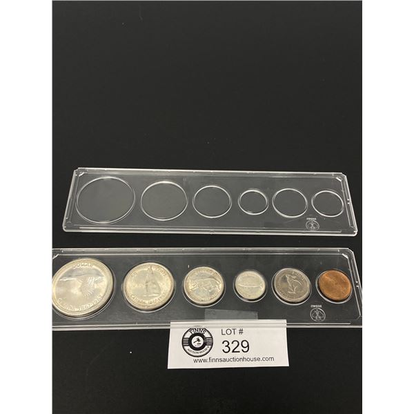 Canada 1967 Silver Year Set in Plastic Holder