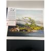 Image 1 : Group of 7 Unframed Numbered Print. " Moose Lake" by AJ Casson With COA 24" x 20"