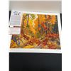 Image 1 : Group of 7 Unframed Numbered Print. " Autumn Garland" by Tom Thompson With COA 24" x 20"