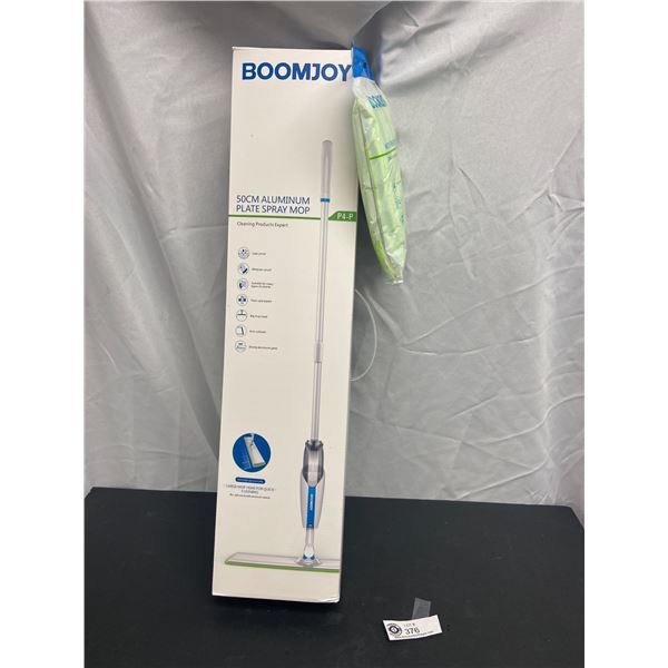 Boomjoy Spray Mop & refill New in Box, Retails $80