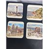 Image 3 : Vintage and New Old Stock Coaster Lot. Metal & Stainned Glass ( hanable) Delftware Holland America L