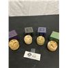 Image 1 : 4 Carved Soap Stones in Boxes