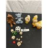 Image 1 : Lot of Vintage 1950's Plastic and Rubber Toys Ducks etc