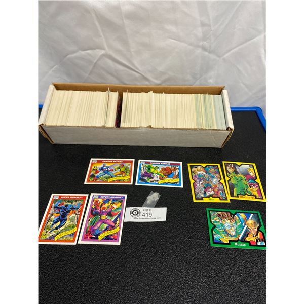 Nice Box Lot of Wolverine Trading Cards