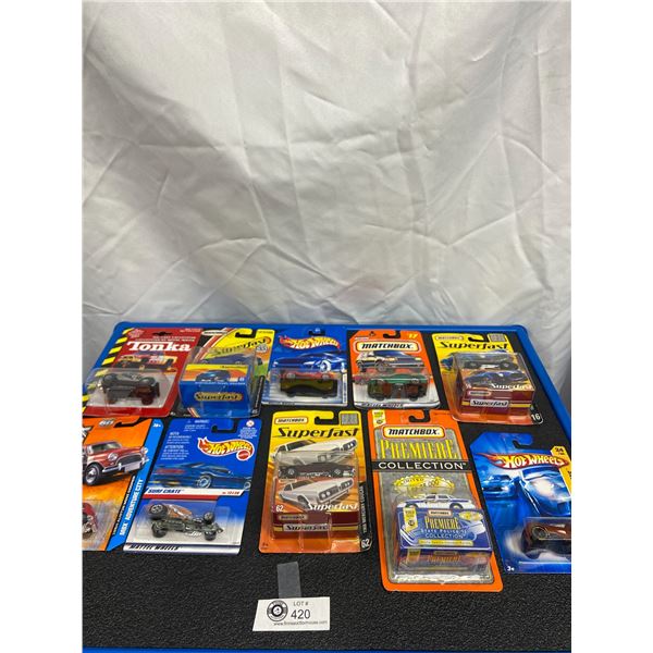 Lot of Matchbox, Hotwheels, Tonka Etc Still Sealed in Packages