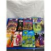 Image 1 : Tray Lot of Action Figures Mostly Still Sealed in Packages