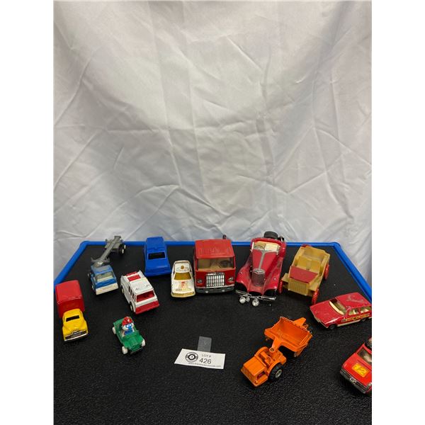 Miscellaneous Collectible lot of Toy Cars Trucks Etc