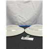 Image 3 : Lot of 2 Canadian Pacific Railway Bow & Leaves Soup Plates