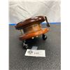 Image 2 : Wood and Brass Salmon Fishing Reel
