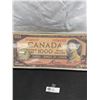Image 1 : Vintage $1000 Dollar Bill Novelty Clock