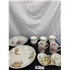 Image 1 : Lot of Vintage Dishes Royal Albert, Victoria, Wood's Ivoryware Etc