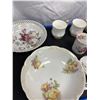 Image 2 : Lot of Vintage Dishes Royal Albert, Victoria, Wood's Ivoryware Etc