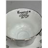 Image 3 : Lot of Vintage Dishes Gold Rim Candy Dish ( Germany) Tea Cup, Old Colony House Plate Etc
