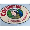 Image 1 : Coconut Joe's Clothing Company Wooden Sign 26" L x 23.5" H