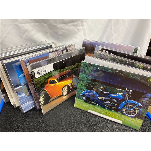 Nice lot of Car Pictures in Frames