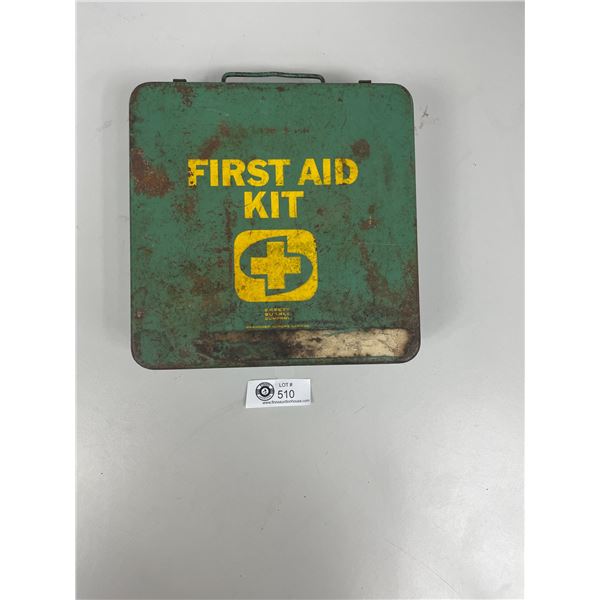 Vintage First Aid Kit With Contents