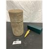 Image 1 : Vintage Plumb Bob in Box Plus a Vintage Camp Stove