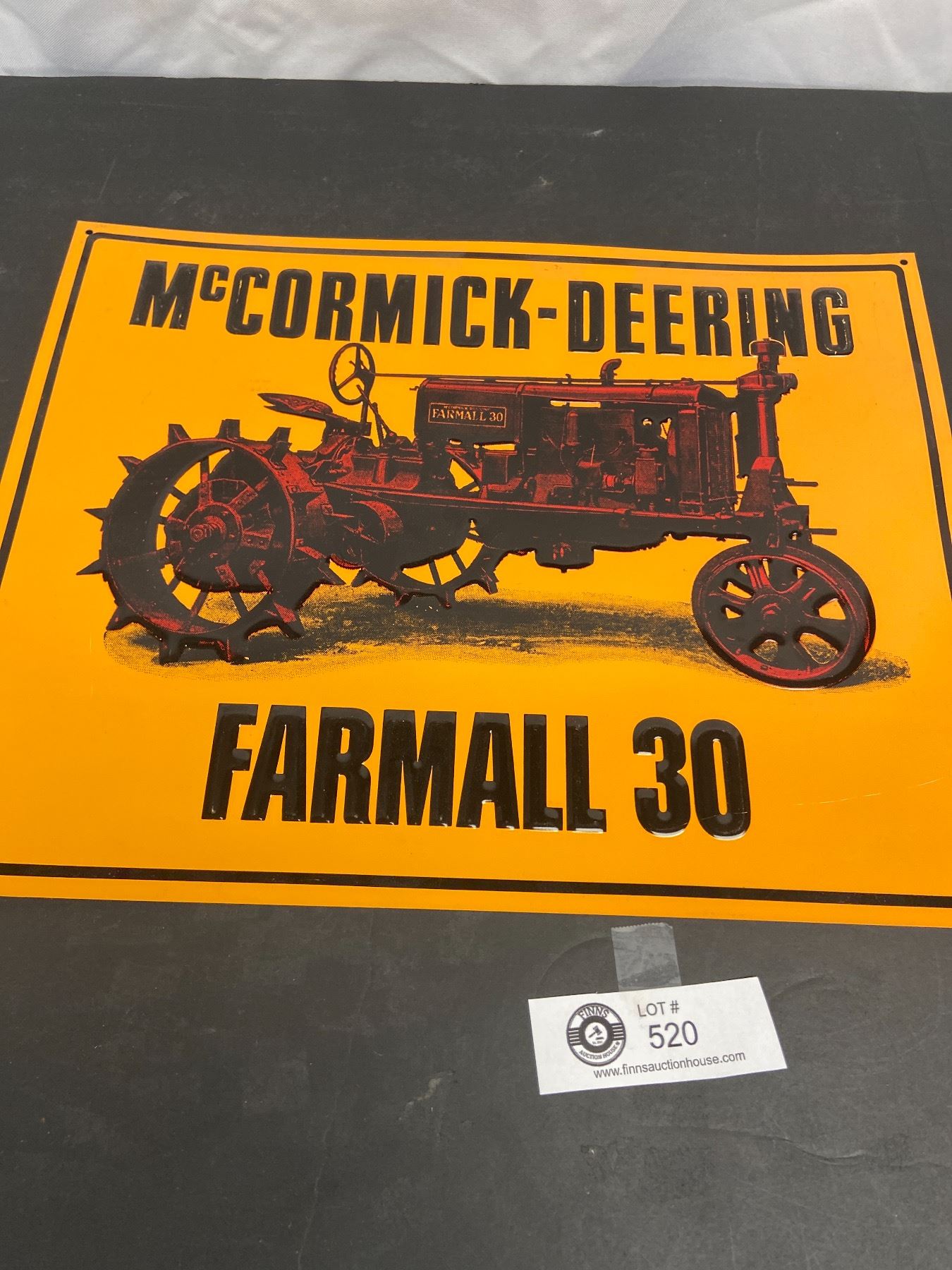 McCormick-Deering Metal Sign