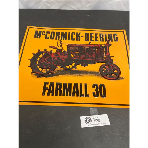 McCormick-Deering Metal Sign