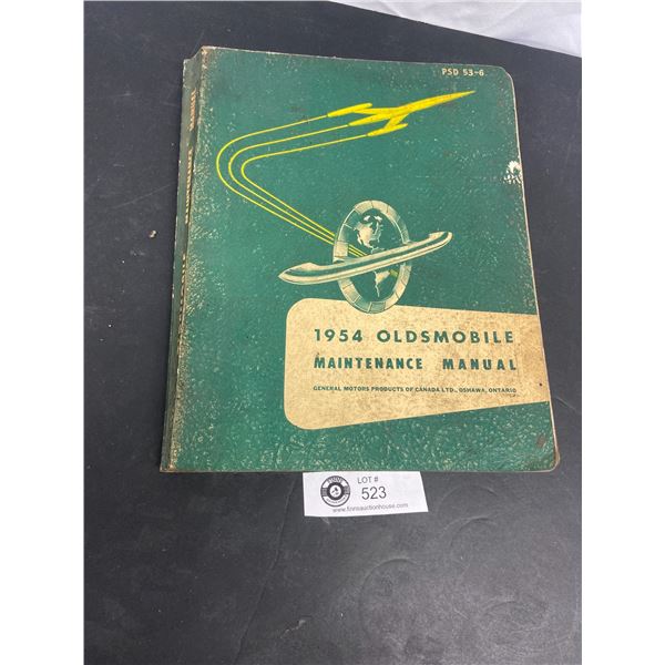 1954 Oldsmobile Maintenance Manual