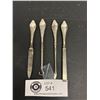 Image 2 : Collectible Sterling Silver Hook Set 4 pieces