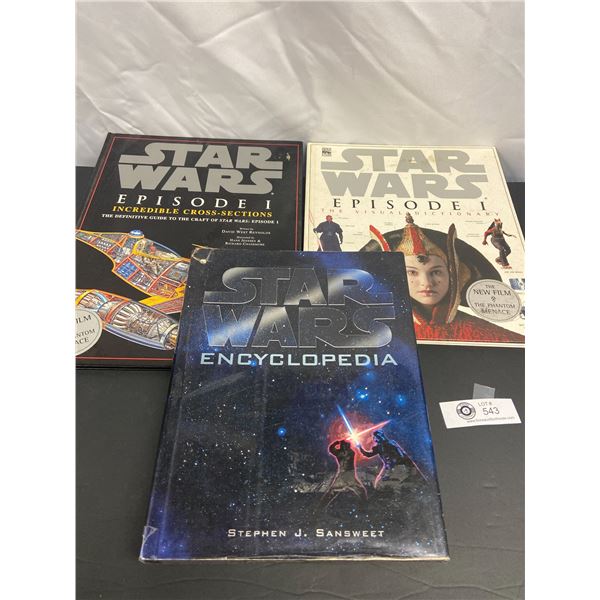 Lot of 3 Star Wars Books